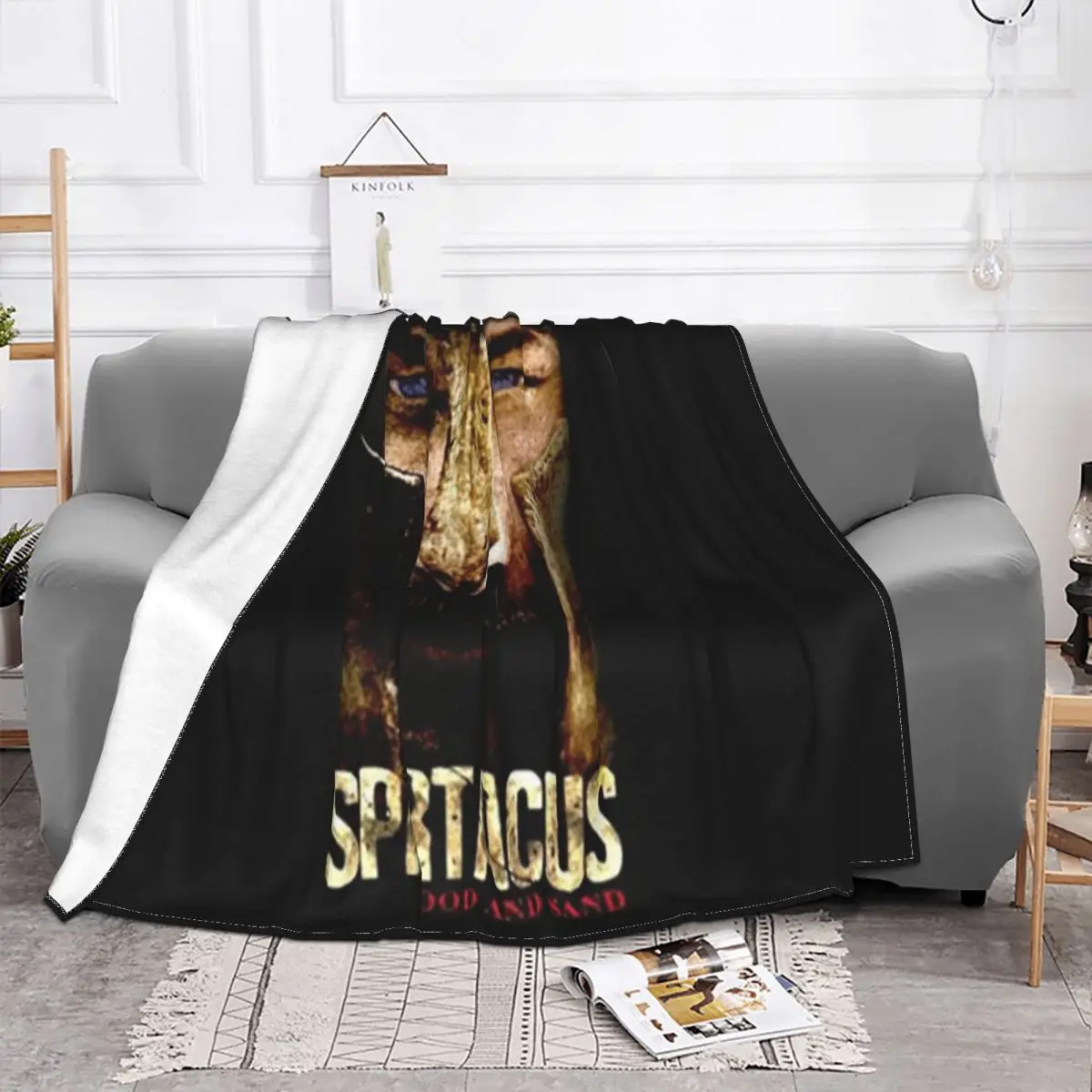 2018 Summer Casual Man T Bandit Spartacus Tv Show Series T Printed T Men T Good Quality Good Quality Throw Blanket