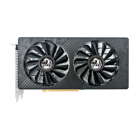 SOYO AMD RX 590 8GB Placa De tarjeta gráfica para videojuegos GDDR5 256Bit PCI Express 3,0 × 16 6Pin Radeon GPU serie rx590