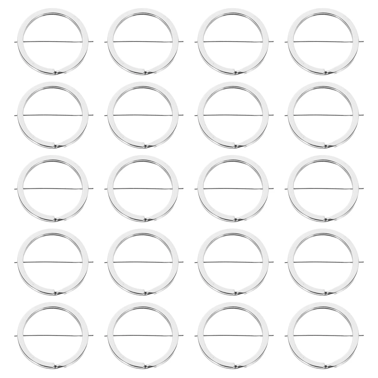 20pcs Metal Keychain Connection Rings for DIY Jewelry Making, Key Holders, Graduation Gifts & Pendant Crafting