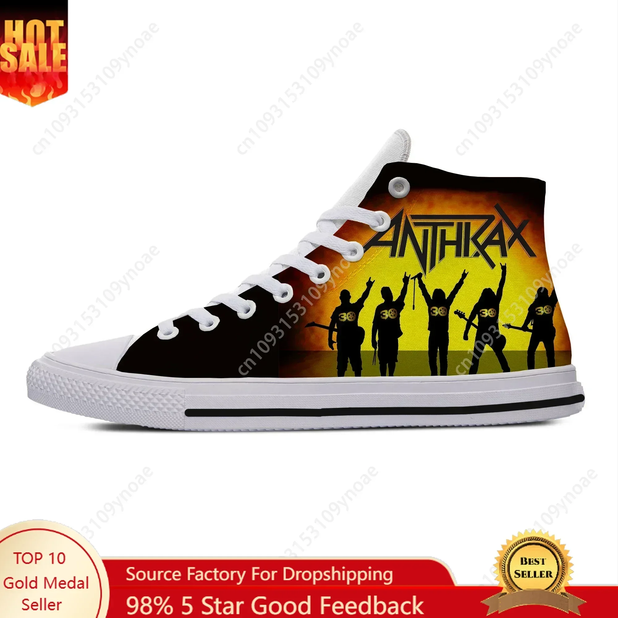 Hot Fashion Woman Man Sneakers Casual Board Shoes High Quality High Help Cool Anthrax High Help Classic Board Shoes Canvas Shoes