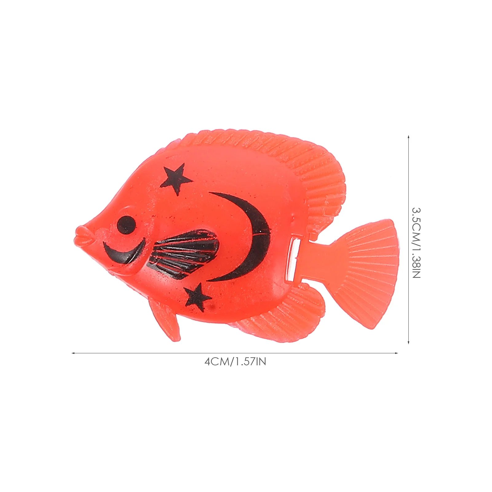 

10Pcs Plastic Artificial Fish Simulation Floating Aquarium Ornament Decoration Realistic Aquarium Landscape Plastic Fish