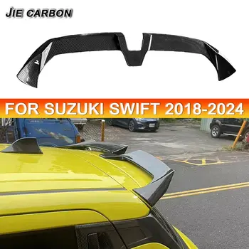 Pro Suzuki Swift Sport ZC33S 2017-2022 Zadní střešní spoiler z uhlíkových vláken, zadní difuzor, autodoplňky pro zadní křídlo 12 nejlepší prodej Zadní spoiler Suzuki Swift - №5