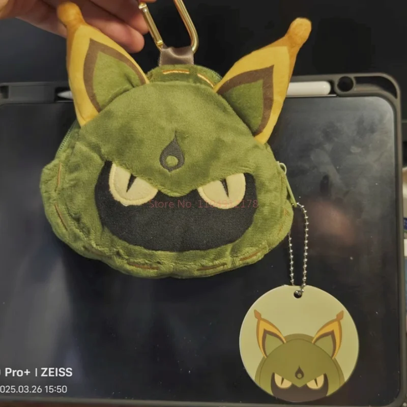 Game Genshin Impact Pluche Pop Perifere Portemonnee Cuilein-Anbar Pluche Poppen Zacht Gevulde Handheld Tas Decor Hanger Speelgoed geschenken