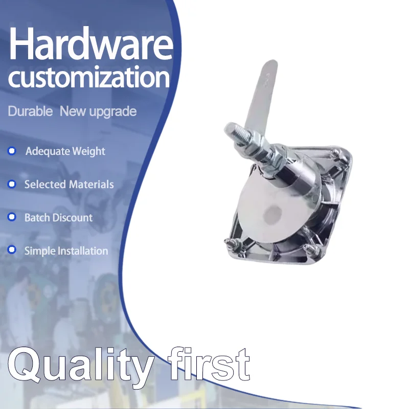 Heavy Duty Zinc Alloy Anti-Theft Board Rotating Plate Lock for Industrial Machinery Equipment Shipping Container Door