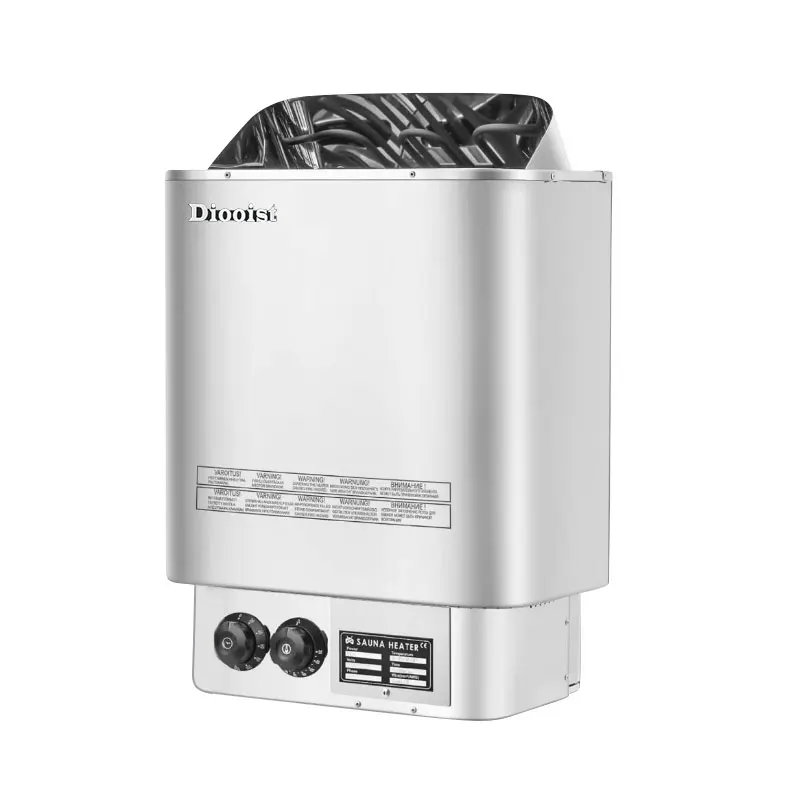 Wall Mount 8KW Internal Control Sauna Stove Stainless Steel Digital Panel Sauna Heater for Home Spa