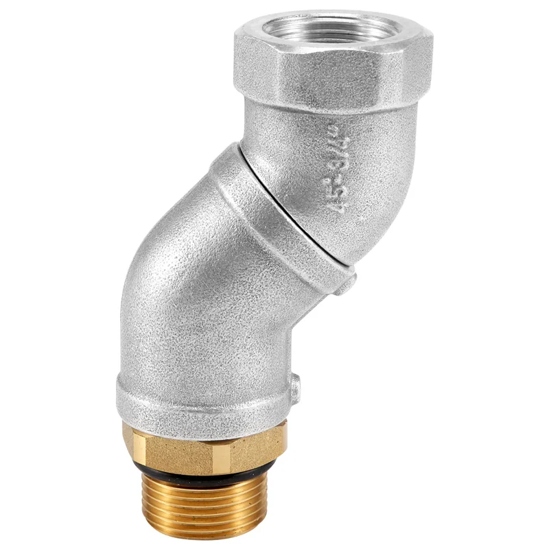 3/4 Inch Fuel Hose Swivel 360 Rotating Connector for Fuel Nozzle Multi Plane Fuel Plane Swivel