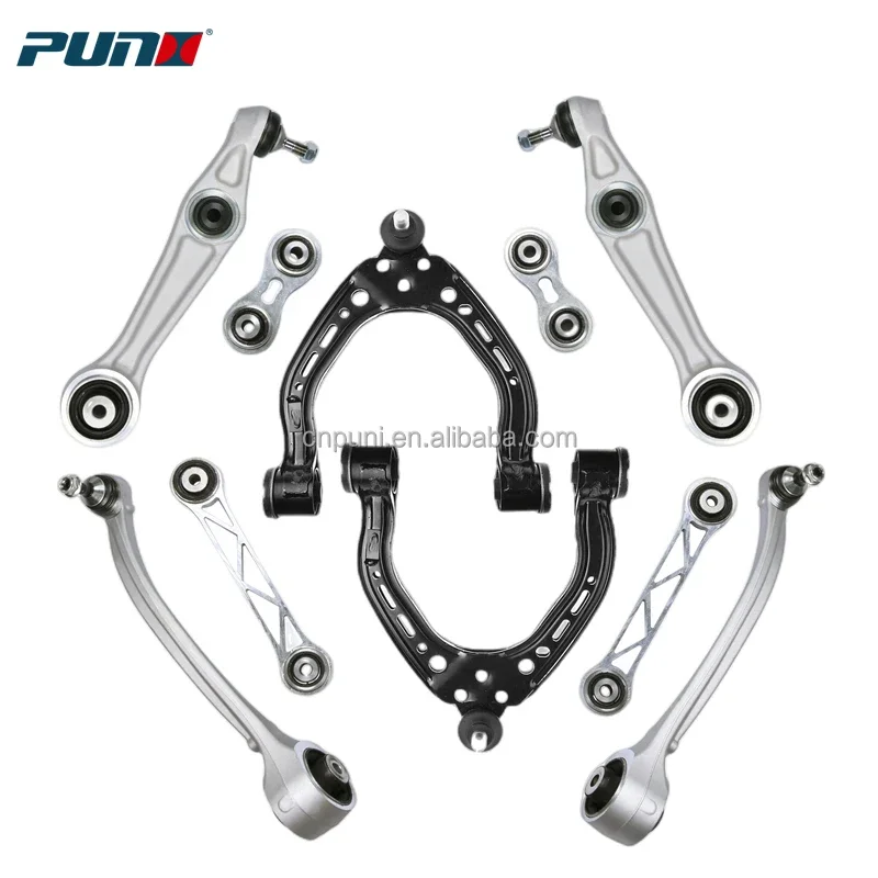 

10pcs Car Suspension parts Front Lower control arm kit for model S 1041570-00-B 1043966-00-B 1048951-00-C