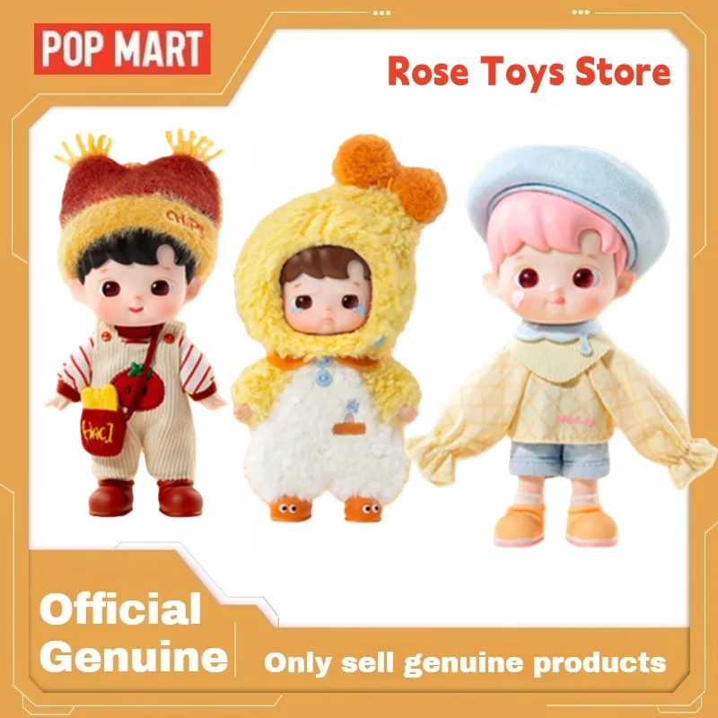 

Подлинная фигурка POPMART Hacipupu, серия Little Foodie, слепая коробка, игрушка 1/12, подвижная кукла Kawaii, загадочная коробка, подарочные игрушки для девочек