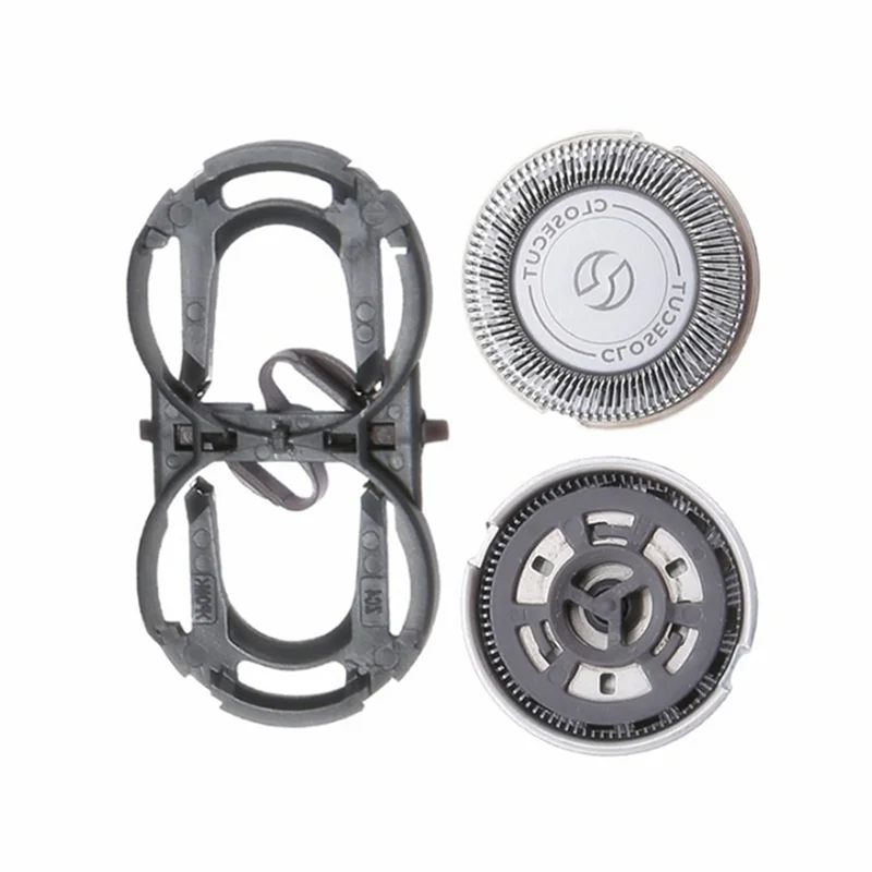 Testine da barba universali in acciaio inossidabile con sostituzione del Kit supporto per montaggio in ABS per PQ182 PQ183 PQ206