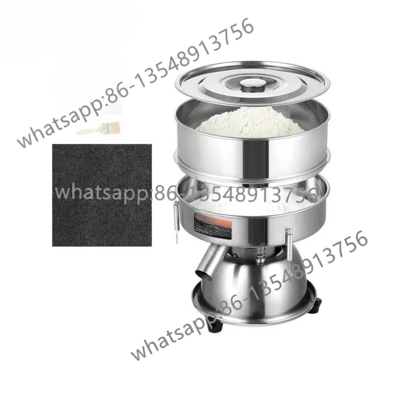 

Автоматическая электрическая вибрационная сетка из нержавеющей стали, порошковая машина, бобы мунг, риса