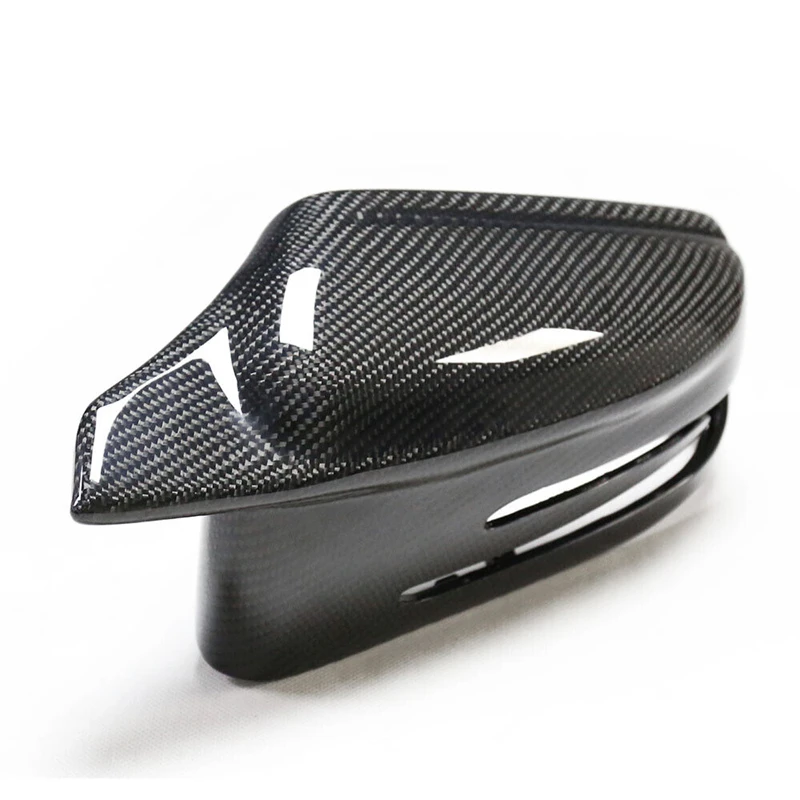 M-Style Carbon Fiber Rearview Side Mirror Covers Cap For Mercedes Benz A C E S Class W204 W212 W218 2009 2010 2011 2012 2013