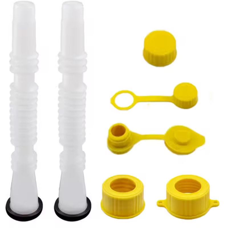 Gas Can Spout Replacement Flexible Pour Nozzles Kit 4