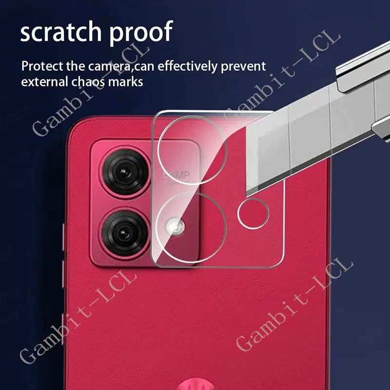 Lentille de caméra intégrale 3D pour Motorola Moto G84 5G, verre guatémaltèque sur Hurola MotoG84 MotoG84, film de protection d'écran arrière