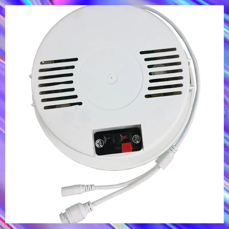 A24U 10W Network IP Public Address System Audio ABS Ceiling Speaker POE Or DC12V