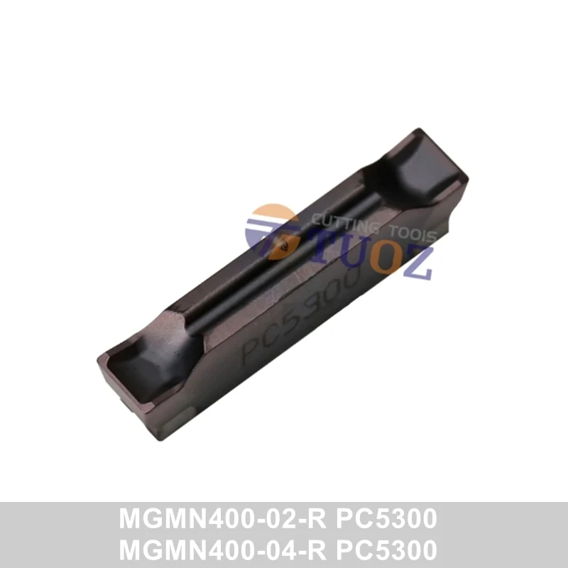 100% Original MGMN400-02-R MGMN400-04-R PC5300 4MM Carbide Inserts MGMN400 MGMN 400-02 400-04 -R CNC Turning Tools Lathe Cutter