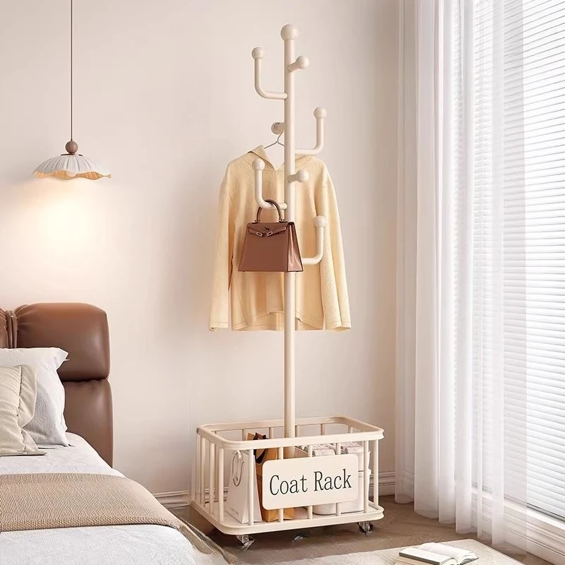 

Hanger clothes floor standing Bedroom Movable Coat stand furniture household вешалка для одежды напольная Interior furniture