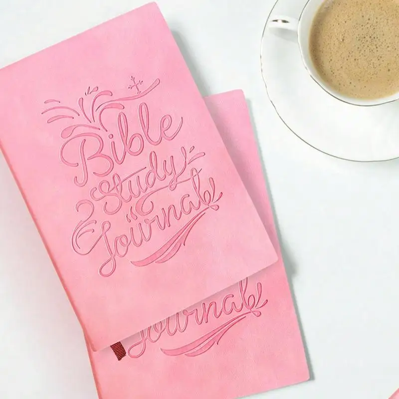 วารสารพระคัมภีร์สําหรับผู้หญิงสมุดบันทึกทางศาสนาสมุดบันทึกการศึกษาพระคัมภีร์โบสถ์โน้ตบุ๊คสําหรับจดบันทึก Reflection อุปกรณ์ทางศาสนา