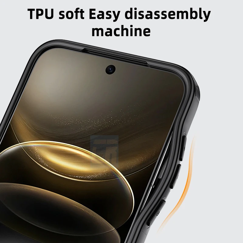 حافظة شفافة غير لامعة من الأكريليك للشحن المغناطيسي Magsafe لهاتف Vivo X300 Pro حافظة مضادة للصدمات لهاتف Vivo X300 غطاء خلفي غير أصفر