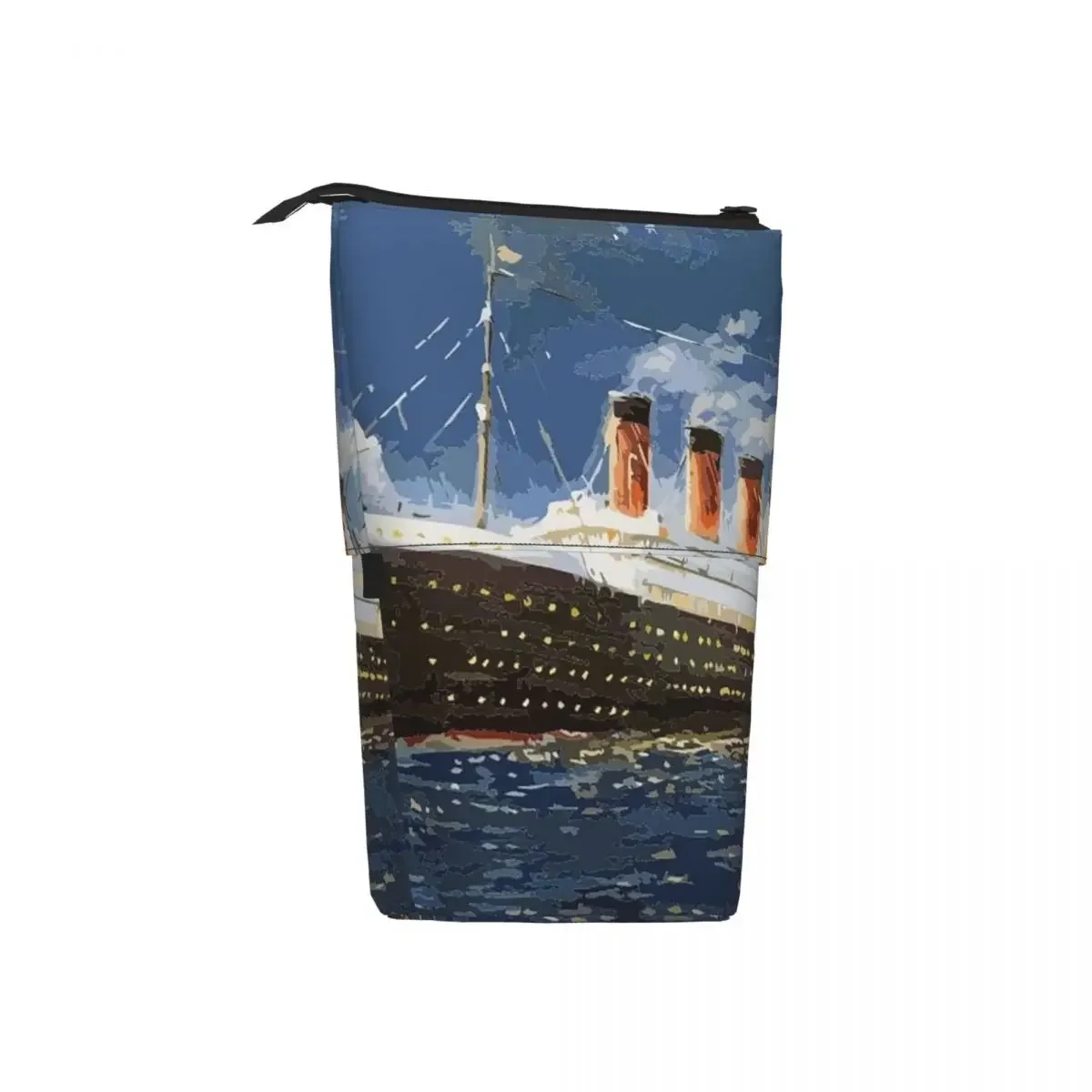 The Most Popular Ship Of All Times, Titanic. Reversible Pencil Case Pencil Pouch Storage Pencil Bag for Studen Gifts
