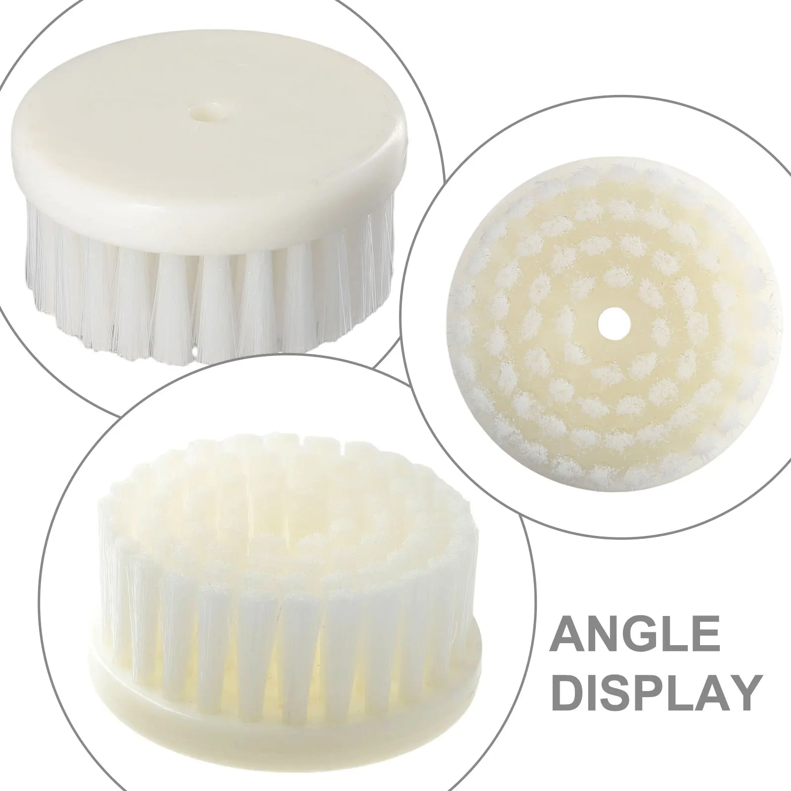 Tessuto per la pulizia interni in pelle liscia per la pulizia della pelle Mm Soft Drill Powered Brush Head Nanowire Plastic Note