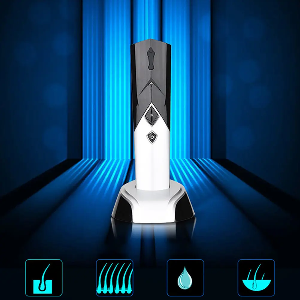 

1Pcs Laser Hair Growth Comb Scalp Massager Electric Vibration Stimulator Promote Blood Circulation Hair Follicles Infrared Scalp