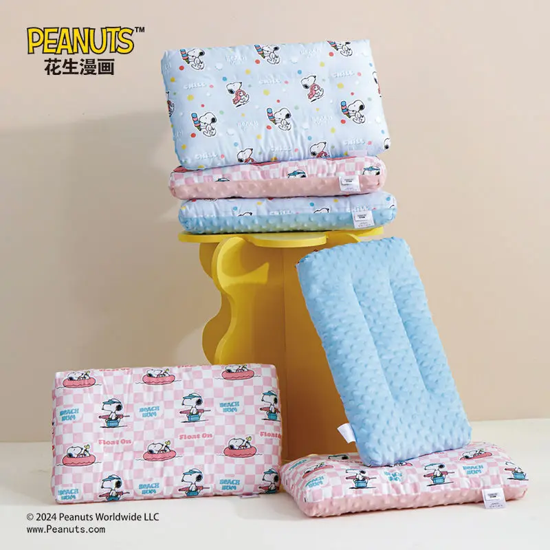 

Snoopy Class A children's cartoon pillow cervical vertebra support creative student single nap low pillow holiday gift kawaii
