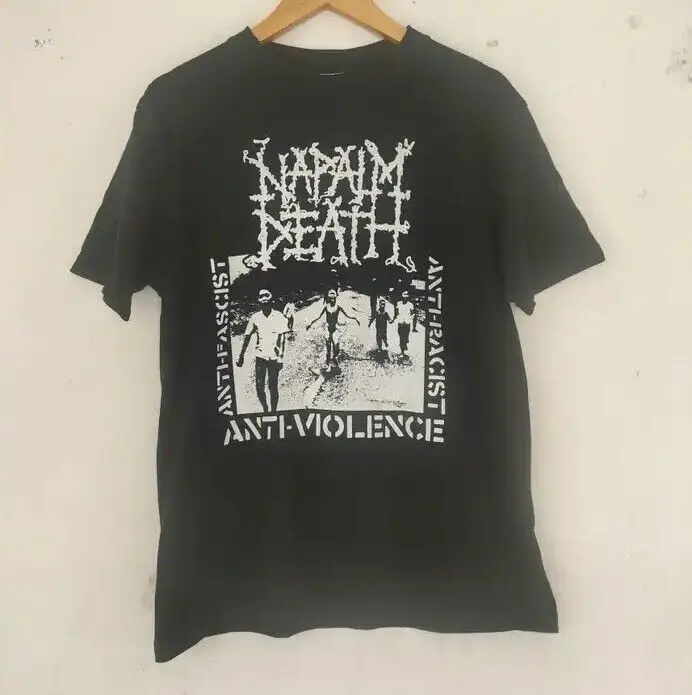 

2 sided NAPALM DEATH band t-shirt, remake shirt, brand new TE4467