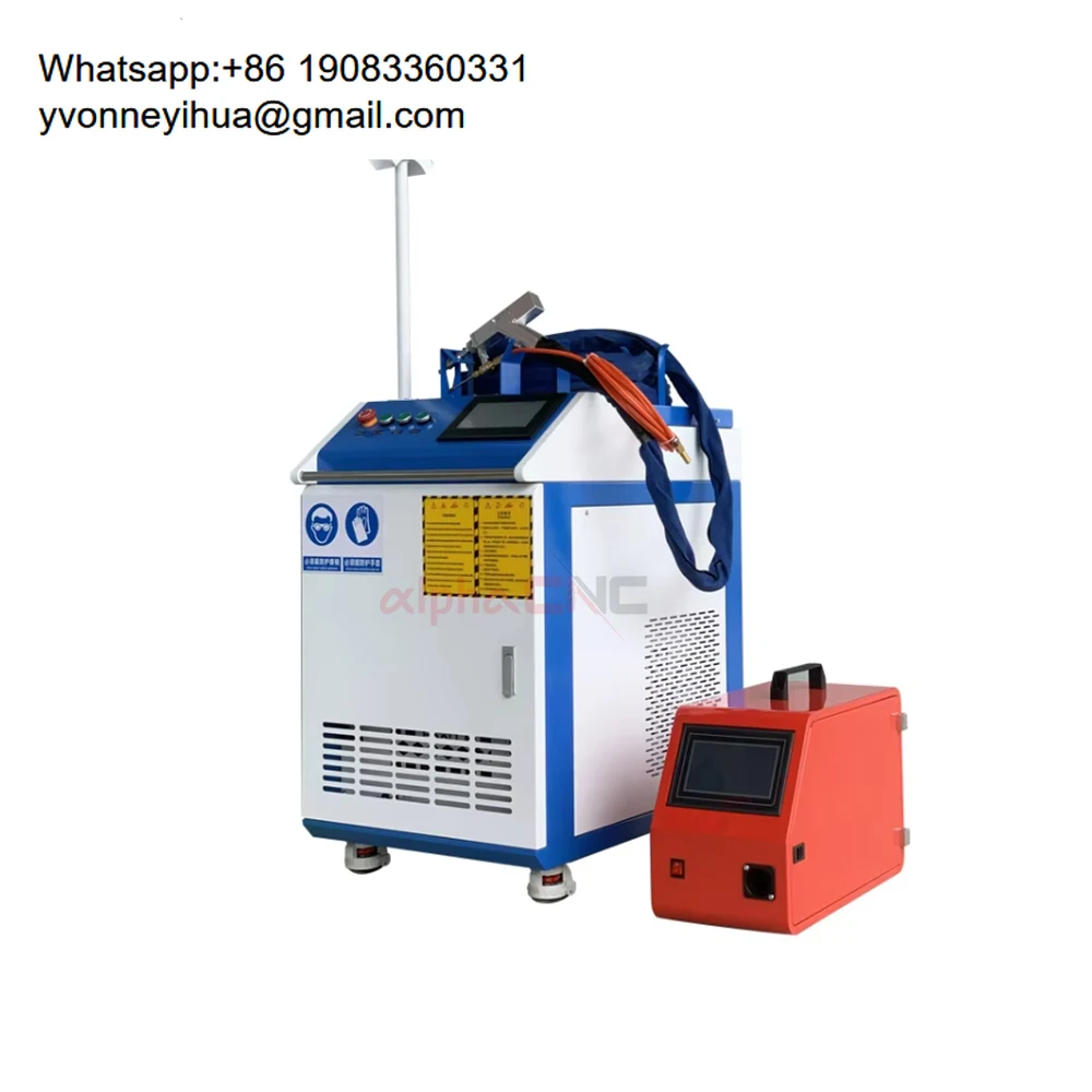 

3000 Laser Welding Portable Handheld Fiber Laser Welding Machine For Welding Stainless Steel Air Cooling