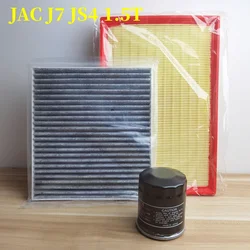 Juego de filtros para JAC J7/A5 JS4, Sei 4 pro/X4 1,5 T, aire, aceite y filtro de cabina, Juego de 3 unidades