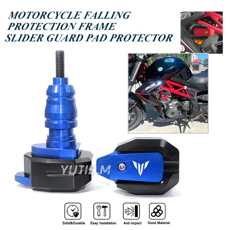 

Для MT 09 03 FZ MT09 MT03 FZ09, защитная рамка для мотоцикла, слайдер, обтекатель, защита от ударов