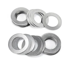 304 Stainless Steel Ultra-Thin Metal Shaft Gap Flat Washer With a Thickness Of 0.1/0.2/0.3/0.5mm M3M4M5M6M8M10M12M14M16M18
