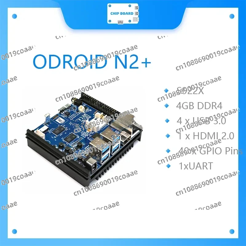 ODROID N2+ with  4GByte RAM For Developers S922X