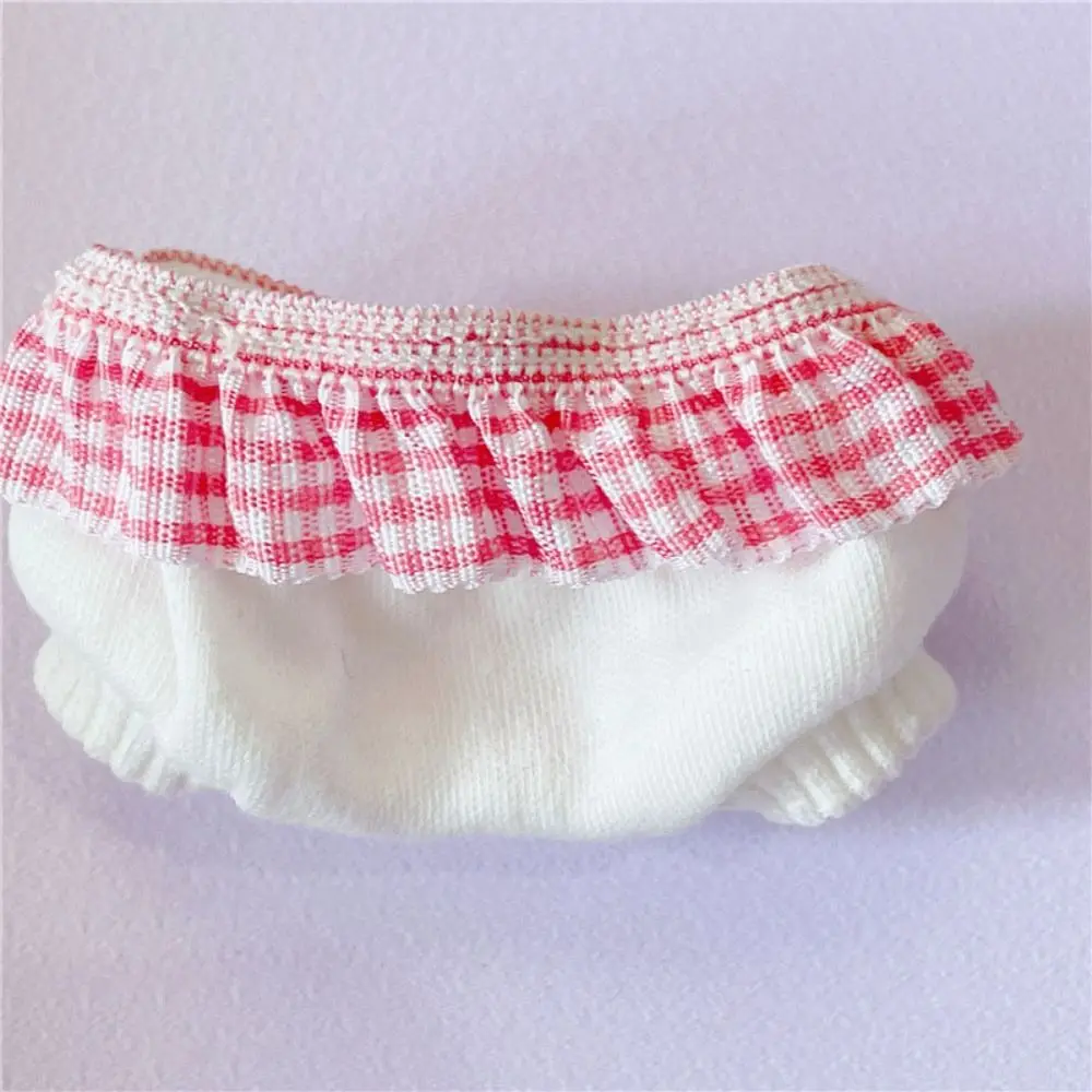 High Quality Fashion Doll Shorts Handmade Casual Wear Cotton Doll Shorts Kids Toy 15/20cm Cotton Doll/1/11 1/12 OB11 Dolls