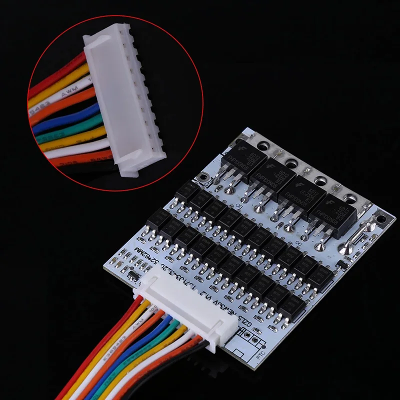 Freies verschiffen 10S36V40A18650Li-ionLithiumBatteryProtectionBMSPCB BoardwithBalance10S36VLi-ion LithiumCell40A