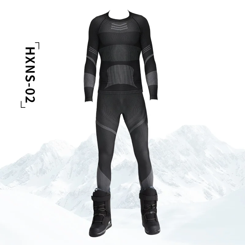 2025 Couple's Ski Base Layer Set Warm Quick drying  Moisture wicking Winter Sports Underwear for Men and Women