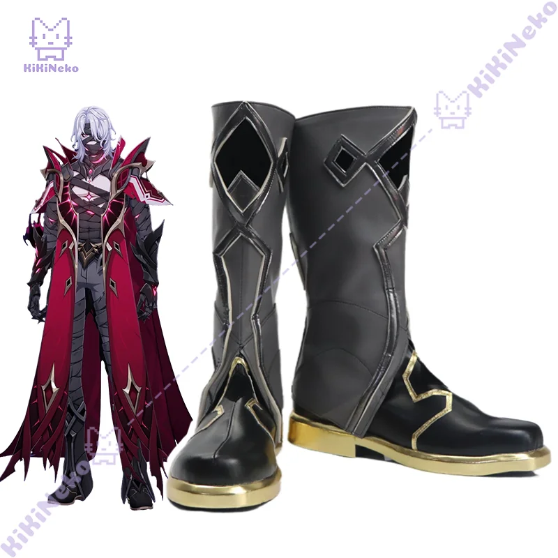 Game Genshin Impact Rerir Cosplay Shoes Rerir Cosplay Boots For Comicon Party Adult Women Men