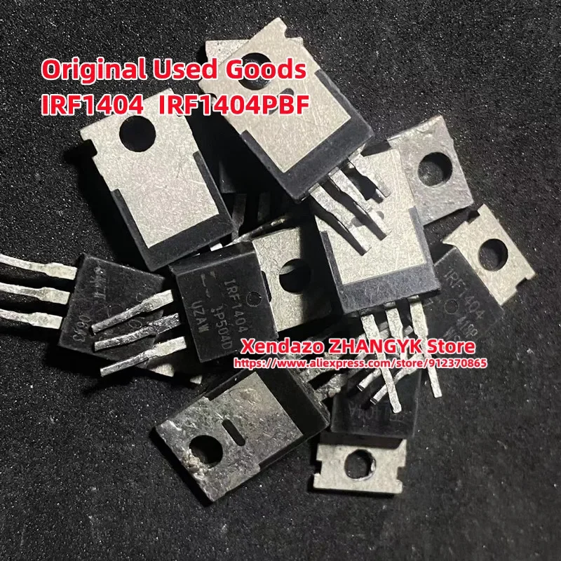 10pcs/lot Original IRF1404 IRF1404Z F1404 F1404Z IRF1404PBF 162A 40V TO-220 MOSFET