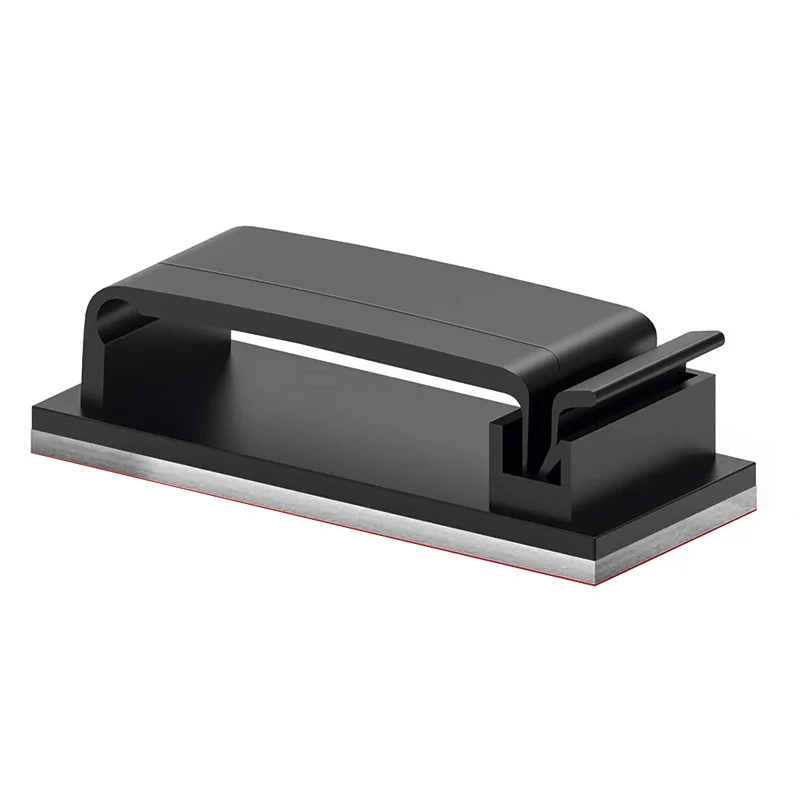 10/20/50PCS Cable Organizer Clips Wire Winder Holder Fone de ouvido Mouse Cord Clip Protector USB Cable Management Clips Wire Manager