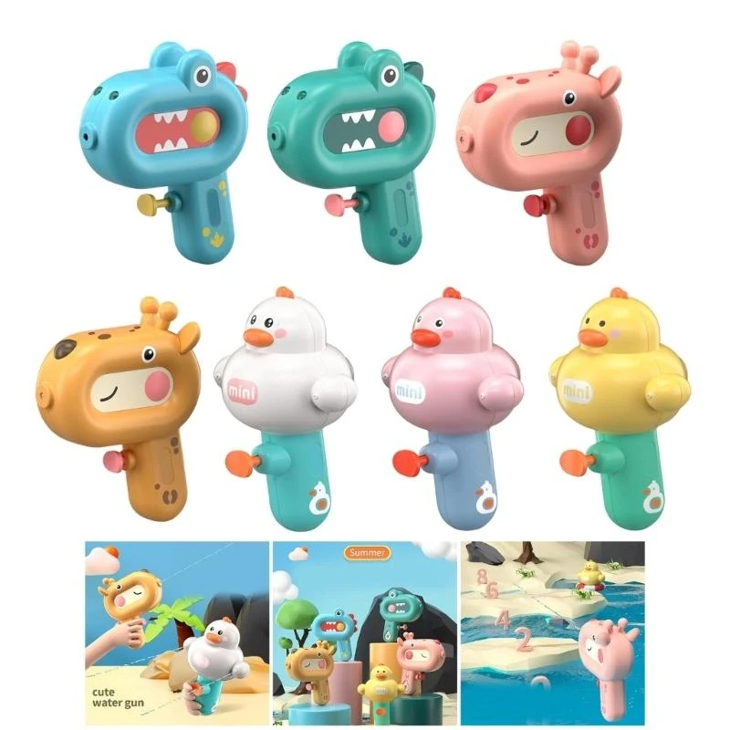 Gioche spiaggia d'acqua in acqua dinosauro pressione giocattolo per sputarsi giocattolo impermeabile per adulti e