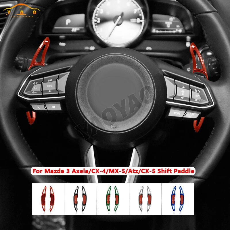 

Paddle Shifter For Mazda 3 6 CX-4 CX4 2013 CX5 CX-5 2016 2017 2018 & Atenza Axela 2014 Car Steering Wheel Gear Extend Shifters