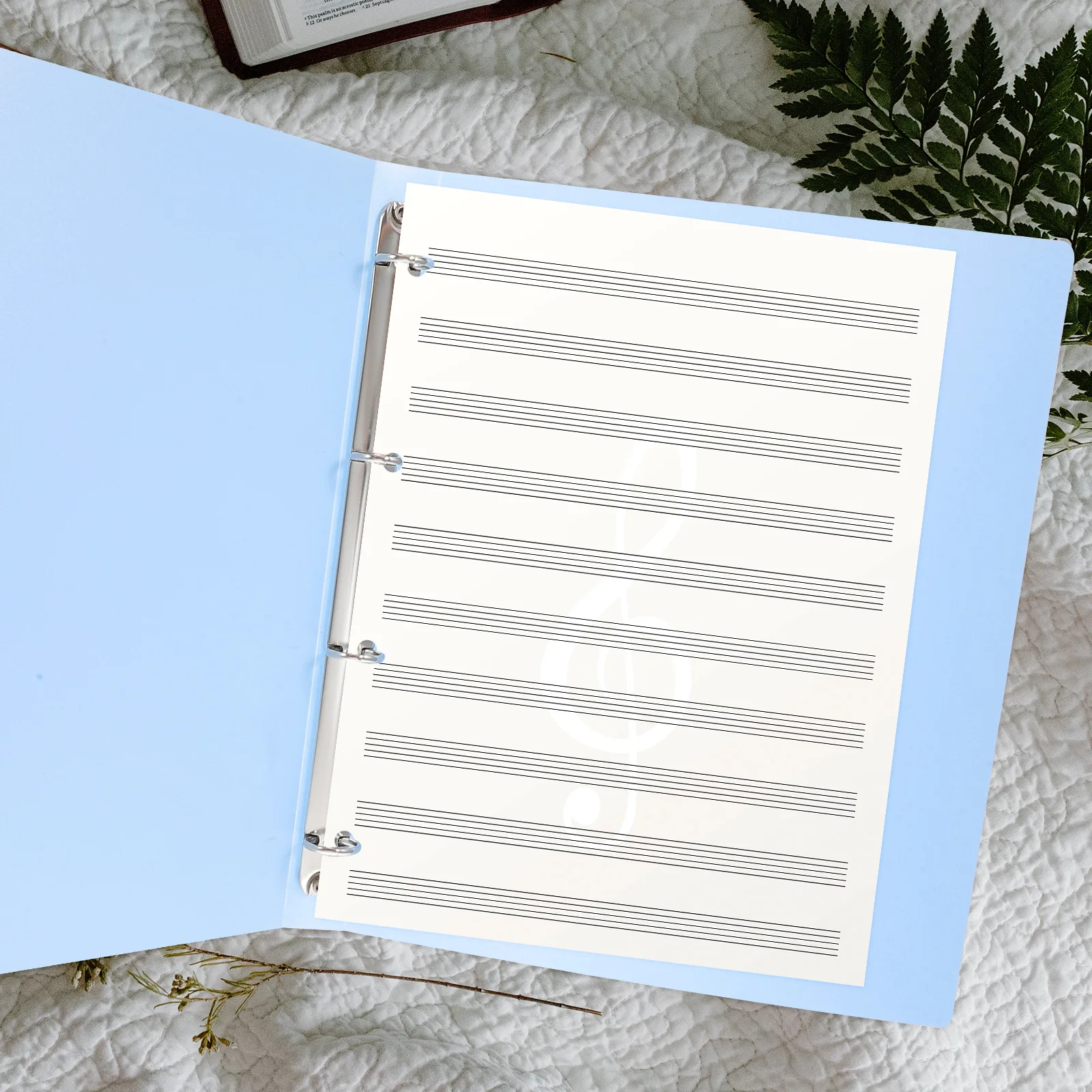 

Four Hole A4 File Folder Premium Document Storage Pouch for Office School Home Use Multi-Function Paper Organizer