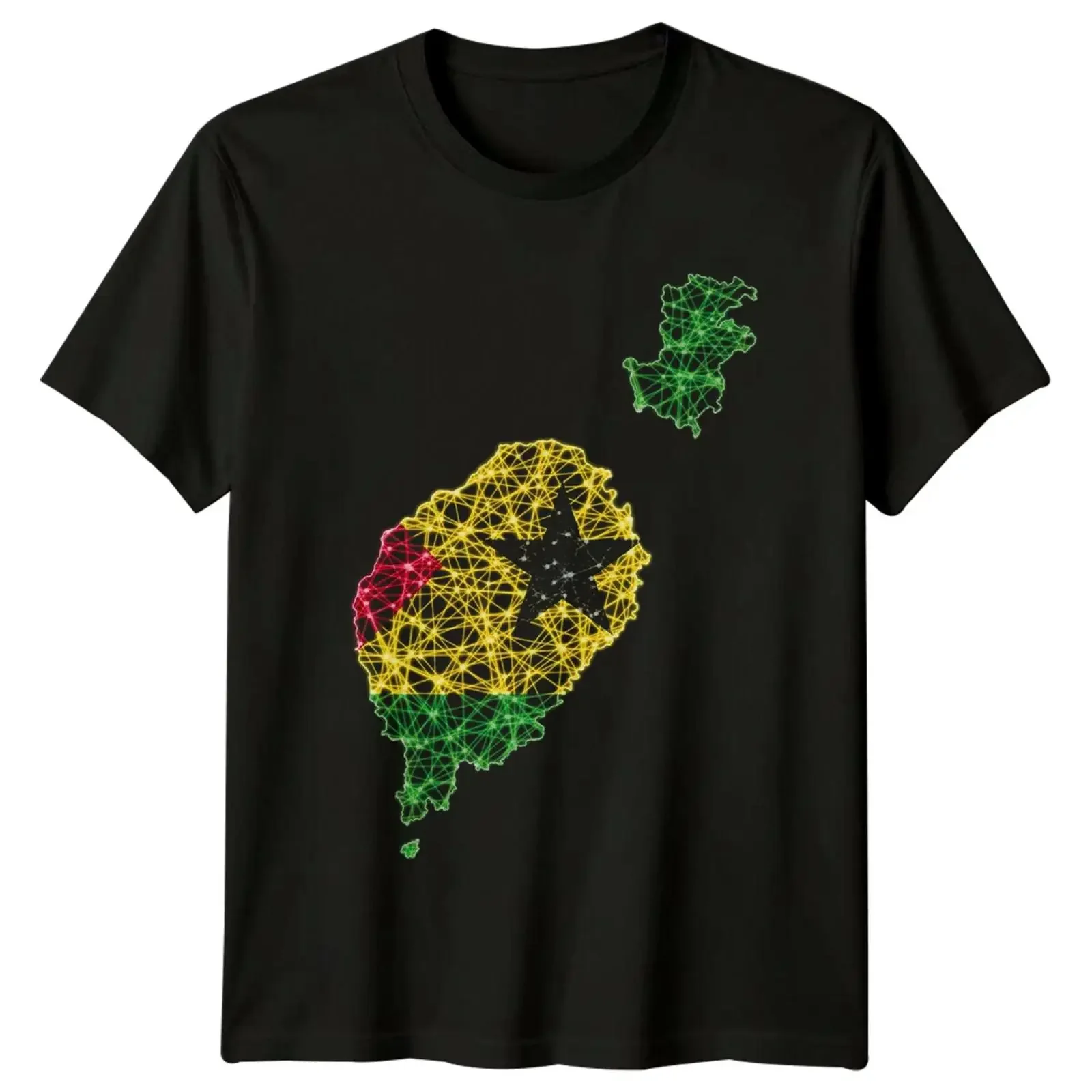 T-shirt homme et femme avec carte géographique des Îles Saint-Vincent et les Grenadines, motif graphique vintage, délavé, décontracté, polyvalent et élégant