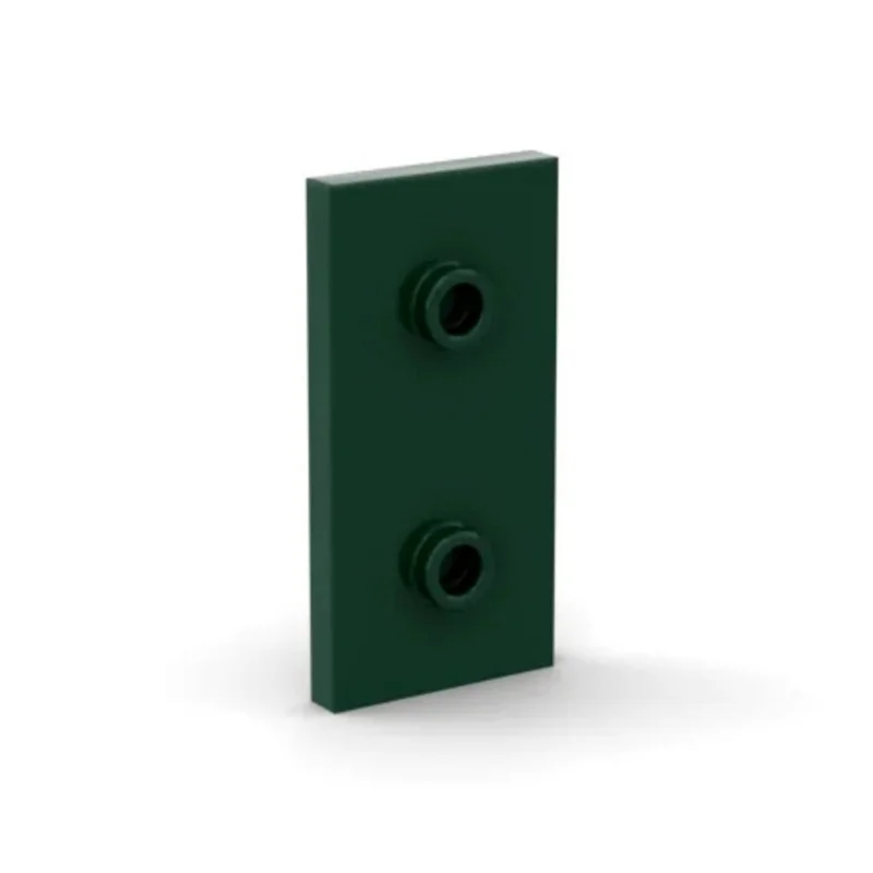 ตัวต่อบล็อก 50 ชิ้น 65509 แผ่นดัดแปลง 2 x 4 พร้อม 2 ปุ่ม (แบบจัมเปอร์คู่) ของเล่น GBC แบบโมดูลาร์จำนวนมาก สำหรับชุด MOC เทคโนโลยีขั้นสูง