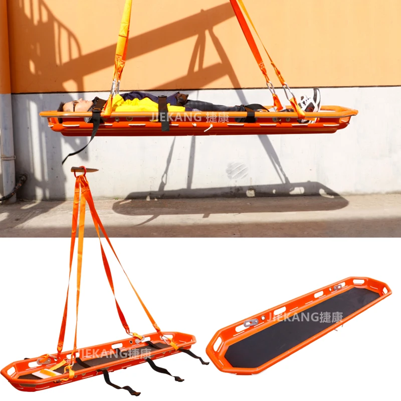 

Hanging basket stretcher Boat type stretcher Fire rescue First aid High altitude split basket type