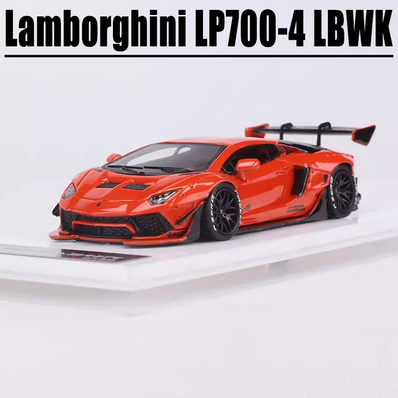 Pomysł modelu 1/64 Lamborghini LP700-4 LBWK Zabawka ze stopu Pojazd silnikowy Odlewany metal Model Prezenty