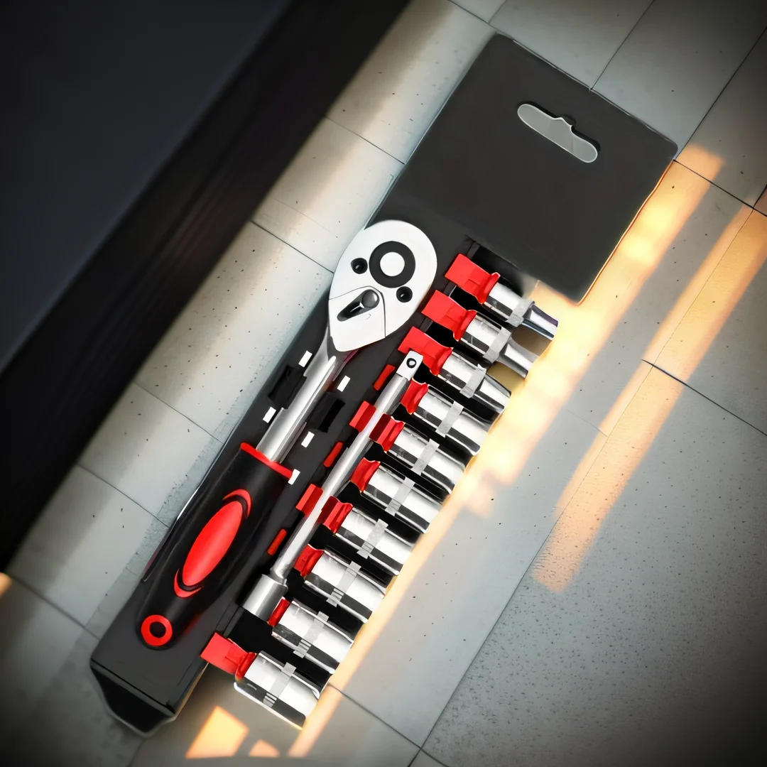 

Набор торцевых ключей с храповым механизмом 1/4, новый модернизированный Набор торцевых ключей, инструмент для ремонта автомобиля, мотоцикла, велосипеда, инструмент для украшения мебели