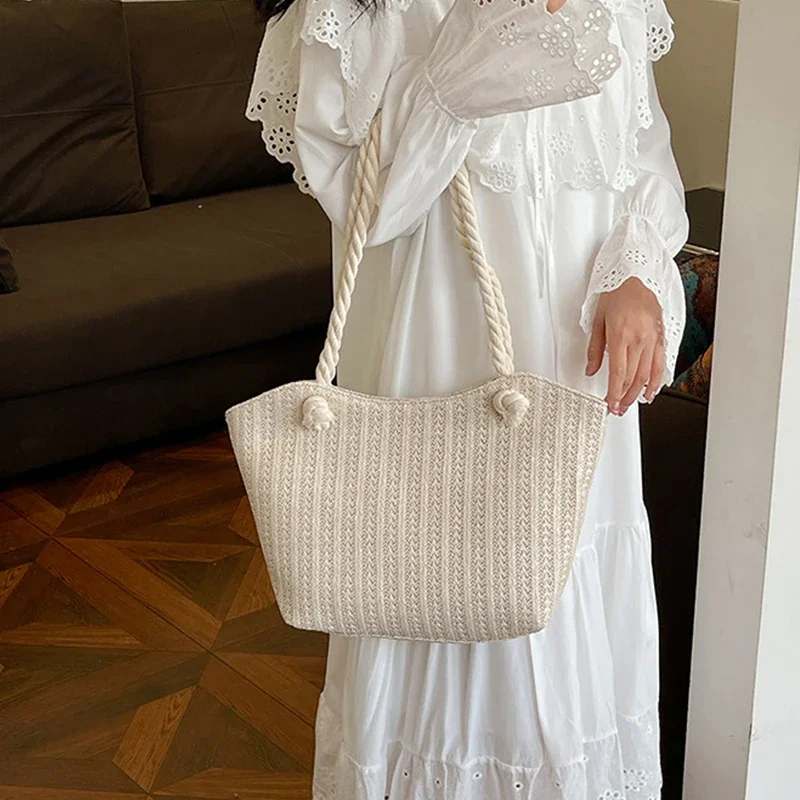Custom Handbag For Going To Work, Summer Novelty, Fashionable Simple Shoulder Bag, Large Capacity Handbag