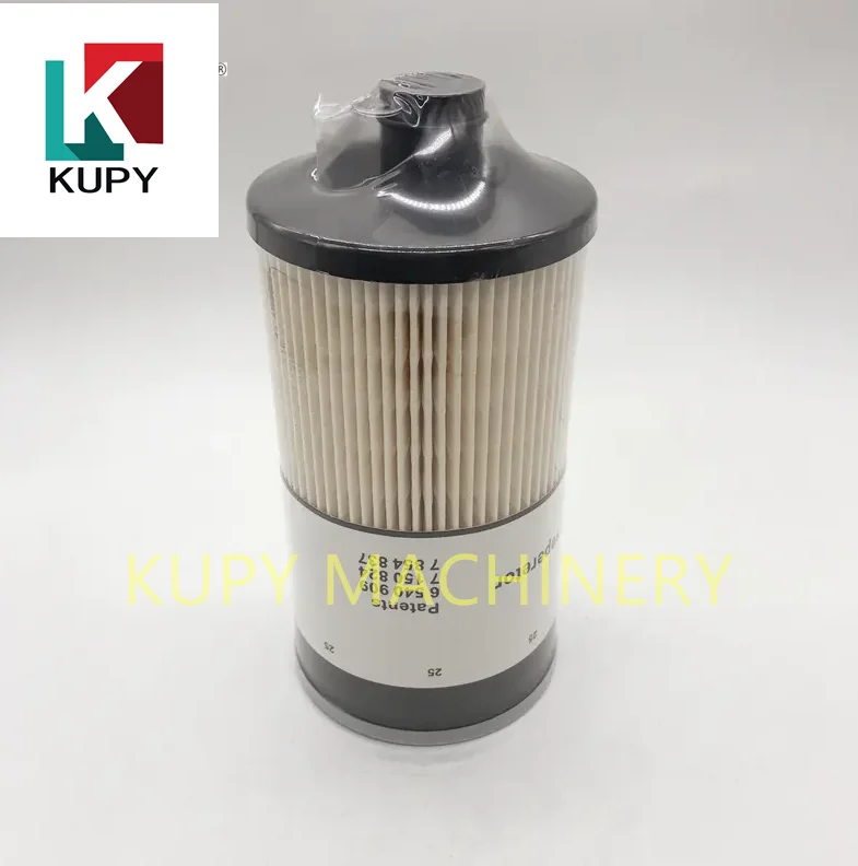 KUPY high quality Fuel filter element 6540909 FS20019 FS20021 53C0945 800150422 for XCMG excavator