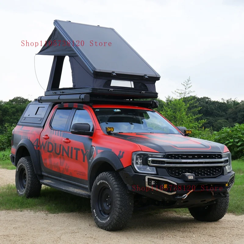Factory Hot Selling Rooftop 4X4 Offroad Outdoor Camping Hardshell Top Car Roof Tent 4X4 Ac