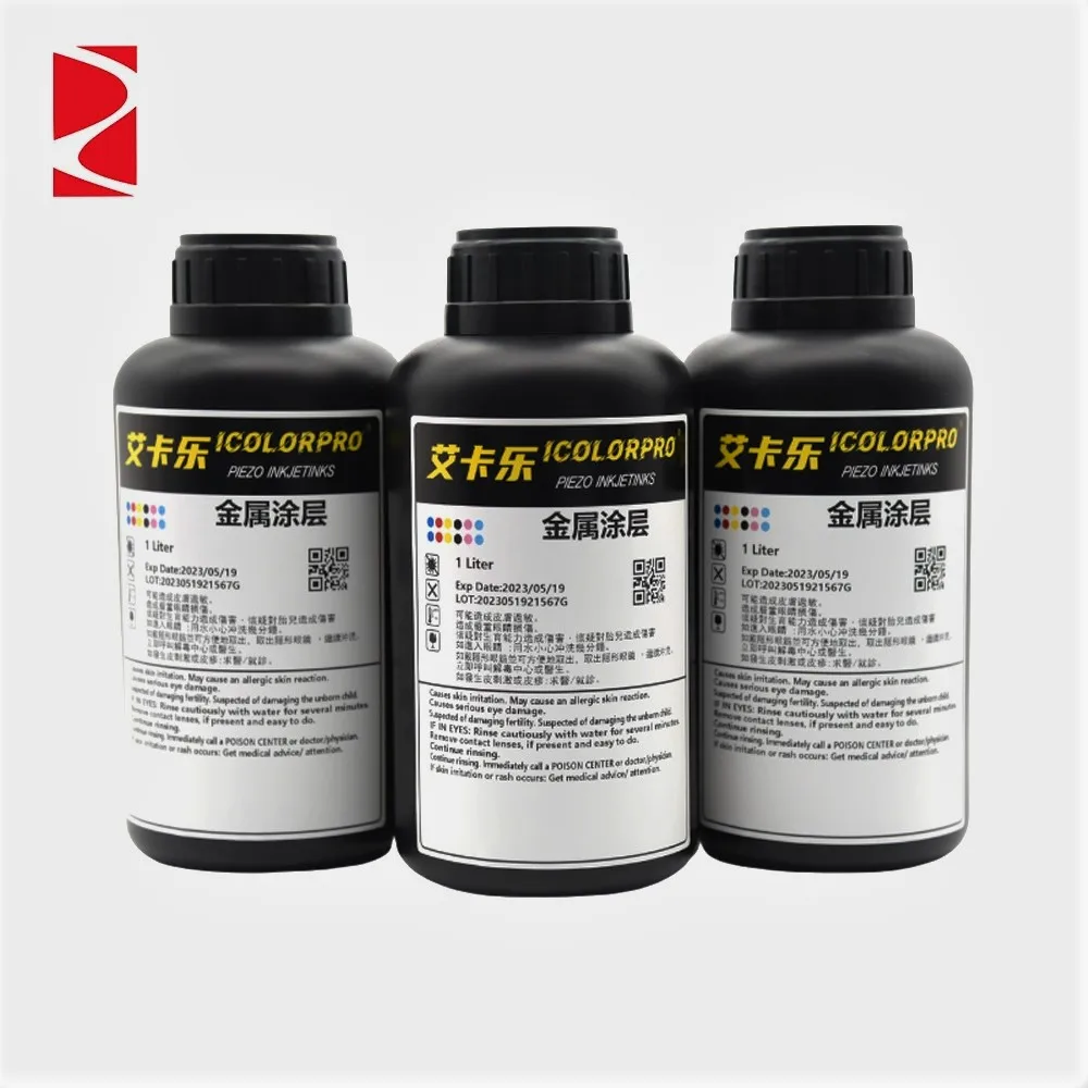 UV印刷用1000ml iColorProメタルプライマーコーティング |   ステンレス・アルミ・鉄用強力接着前処理液